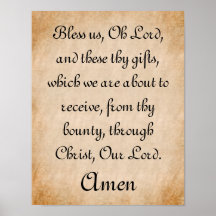 Bless Us, Oh Lord Mealtime Prayer