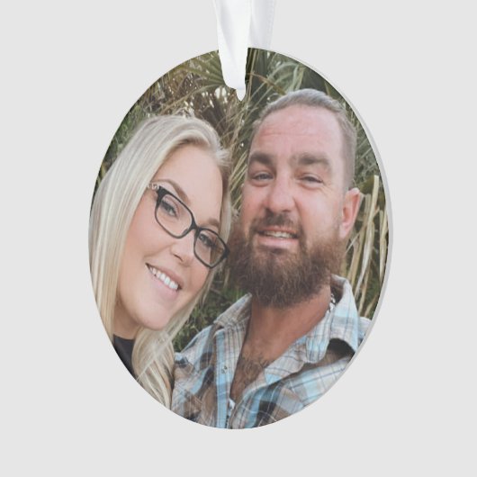 Bless us this christmas ornament (voorkant)