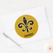 Bless You Boys Ronde Sticker (Envelop)