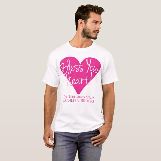 Bless Your Heart Mannen T-shirt (Voorkant volledig)