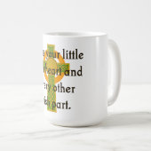 Bless Your Little Irish Heart - Irish Quote Koffiemok (Voorkant rechts)