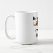 Bless Your Little Irish Heart - Irish Quote Koffiemok (Links)