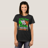 Bless Your Little Irish Shamrock St Patrick's Day T-shirt (Voorkant volledig)