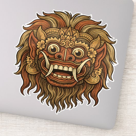 Bless Your Space Barong Sticker - Balinees (Detail)