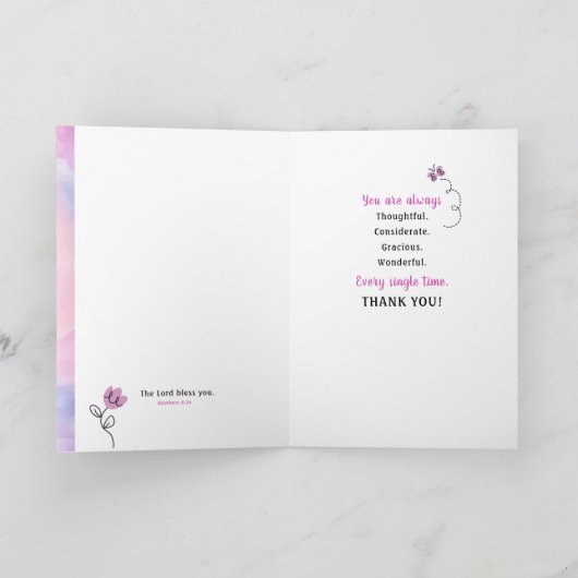 Bless your Sweet Heart for Bee Sind Kaart (Binnen)