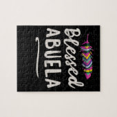 Blessed Abuela Puerto Rico Grandma Moederdag Legpuzzel (Horizontaal)