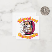 Blessed And Unstoppable Notitiekaartje (Voorkant / Achterkant in situ)