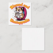 Blessed And Unstoppable Notitiekaartje (Voorkant / Achterkant)