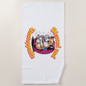 Blessed And Unstoppable Strandlaken (Voorkant)