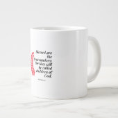 Blessed Are The Peacemakers Christmas Mug Grote Koffiekop (Voorkant rechts)