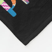 Blessed Are The Quilters Funny Sewing Quote Gift  Fleece Deken (Hoek)