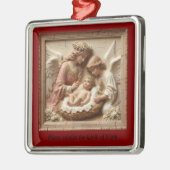 Blessed are they who guard the manger Ornament (Links)