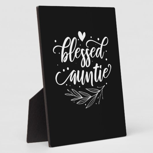 Blessed Auntie Fotoplaat (Zijkant)