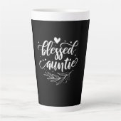 Blessed Auntie Latte Mok (Voorkant)