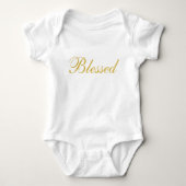 Blessed Baby Jersey Bodysuit (Voorkant)