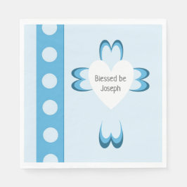 Blessed Baptism Paper Napkin Servet
