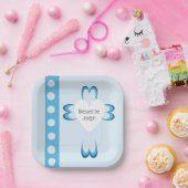 Blessed Baptism Paper Plate Papieren Bordje (Feest)