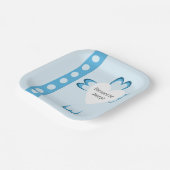 Blessed Baptism Paper Plate Papieren Bordje (Gebogen)