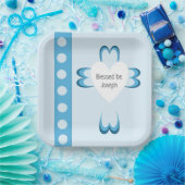 Blessed Baptism Paper Plate Papieren Bordje (Feest)