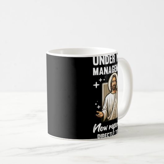 Blessed Baptism Religious Christian Under New Mana Koffiemok (Voorkant rechts)