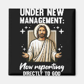 Blessed Baptism Religious Christian Under New Mana Magneet (Voorkant)