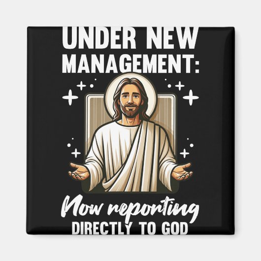 Blessed Baptism Religious Christian Under New Mana Magneet (Voorkant)