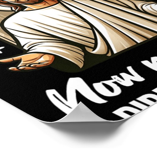 Blessed Baptism Religious Christian Under New Mana Poster (Hoek)