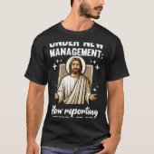Blessed Baptism Religious Christian Under New Mana T-shirt (Voorkant)