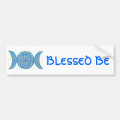 Blessed be Bumpersticker (Voorkant)