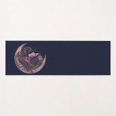 Blessed Be Moon Goddess Pagan Art Yogamat (Voorkant (horizontaal))