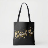 Blessed Be - Pagan Wiccan Witch Canvas tas (Voorkant)