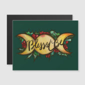 Blessed be Triple Moon Goddess Holly Yule (Voorkant / Achterkant)