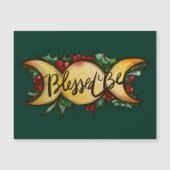 Blessed be Triple Moon Goddess Holly Yule (Voorkant)