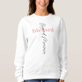 Blessed Beyond Measure Cross Sweatshirt (Voorkant)