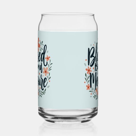 Blessed Beyond Measure Inspirerend bloemsierkunst Blikvorm Glas (Rechts)