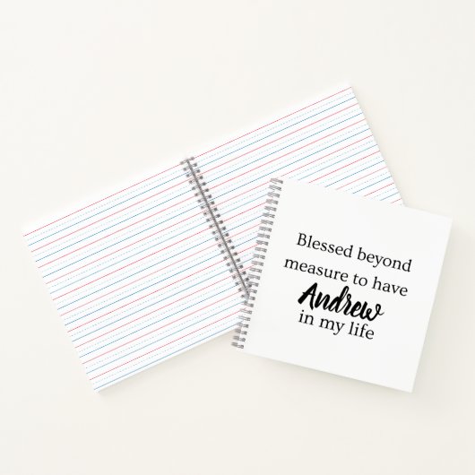 Blessed Beyond Measure Journal Notitieboek (Binnen)