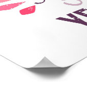 Blessed by God for 50 years, 50th birthday design Poster (Hoek)