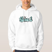Blessed Calligraphy Street Art Urban Hoodie (Voorkant)