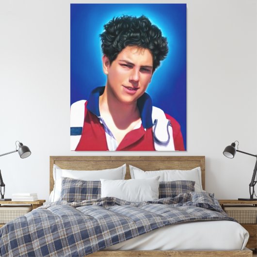 Blessed Carlo Acutis, Beato Carlo, Blessed Carlo Canvas Afdruk (Insitu (Slaapkamer))