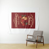 Blessed Christmas by Sweet Cherry Wandkleed (In Situ (horizontaal))