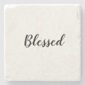 Blessed coaster stenen onderzetter (Voorkant)