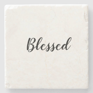 Blessed coaster stenen onderzetter