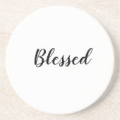 Blessed coaster zandsteen onderzetter (Voorkant)
