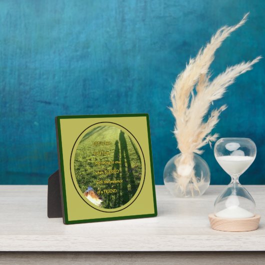 Blessed Dog Friendship Fotoplaat (Insitu)