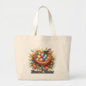 Blessed Easter -Easter Tote Bag (Voorkant)