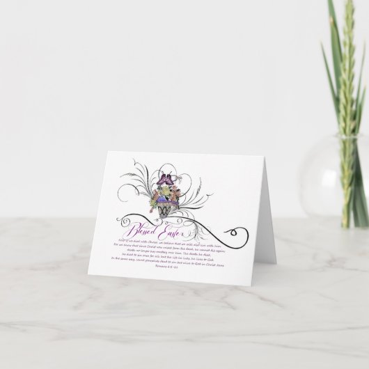 Blessed Easter Holiday Kaart (Voorkant)