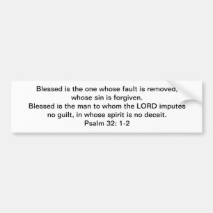 Blessed en vrij! bumpersticker