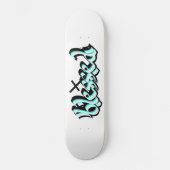 Blessed Faith Urban Street Art Hand Lettering Persoonlijk Skateboard (Voorkant)