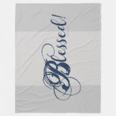 Blessed! Fleece Blanket Deken (Voorkant)
