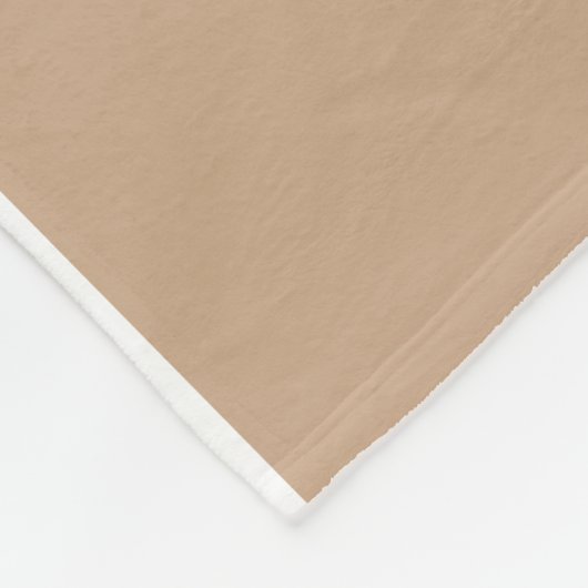 Blessed! Fleece Blanket (Tan/ Brown) (Hoek)